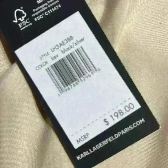 Karl Lagerfeld Quilted Tote w/ Coin Purse - Picture 8 of 8